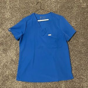 Figs Catarina One Pocket Scrub Top Size Medium